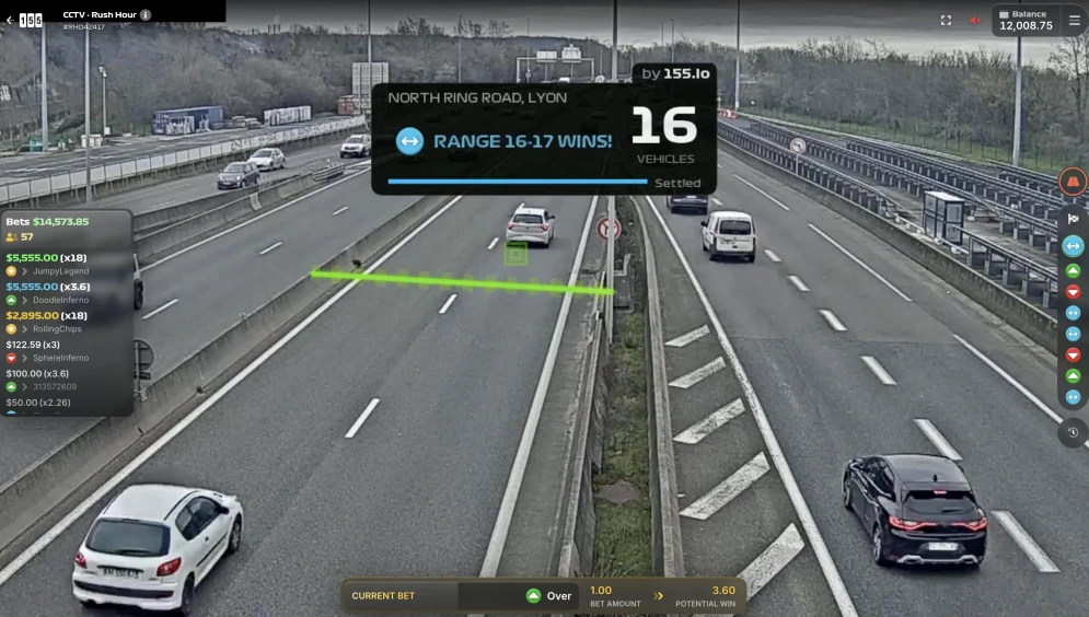 CCTV Rush Hour - Mobile App in Aktion